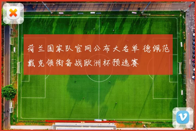 荷兰国家队官网公布大名单 德佩范戴克领衔备战欧洲杯预选赛